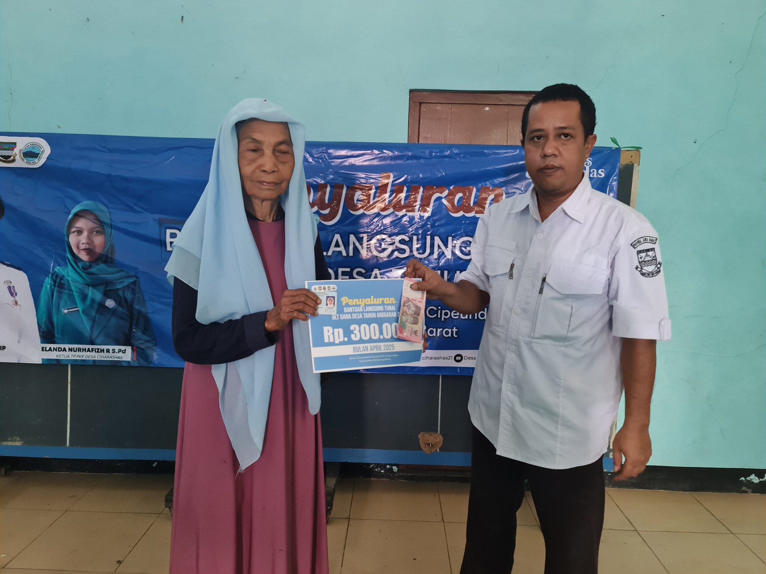 PENYALURAN BANTUAN LANGSUNG TUNAI BLT DD BULAN APRIL 2025